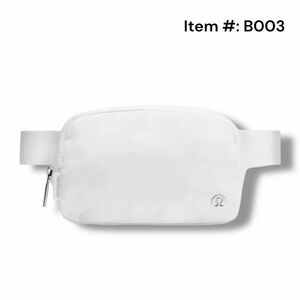 Lululemon Everywhere 1L Crossbody Belt Bag - White (B003) NWT